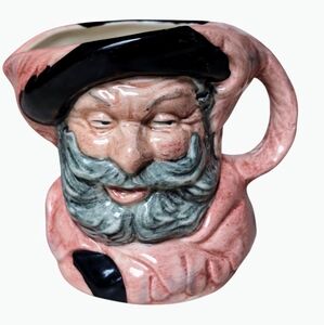 Vintage Royal Doulton "Sir John Falstaff" 3.5" Inches D6385 Toby Mug 1949